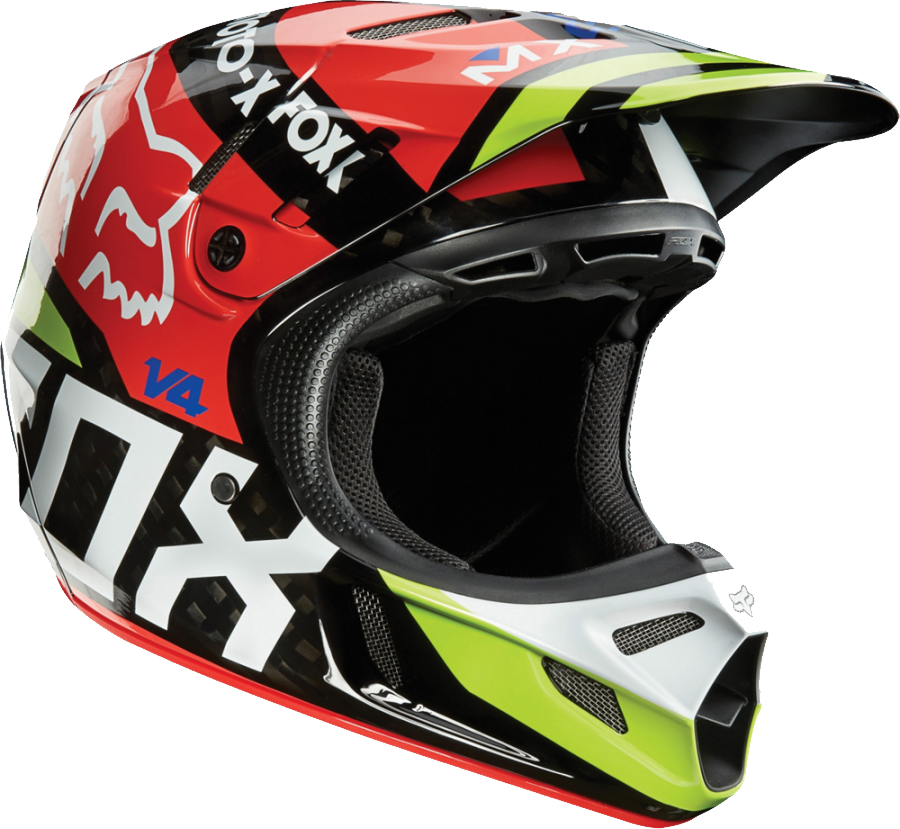 Bicycle Helmets Icon Png - Fox V4 Intake Helmet (900x829), Png Download