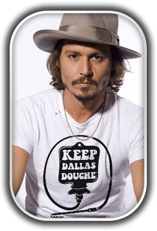 Captain Douche Sparrow - Johnny Depp Pirates Of The Caribbean 4 (310x465), Png Download