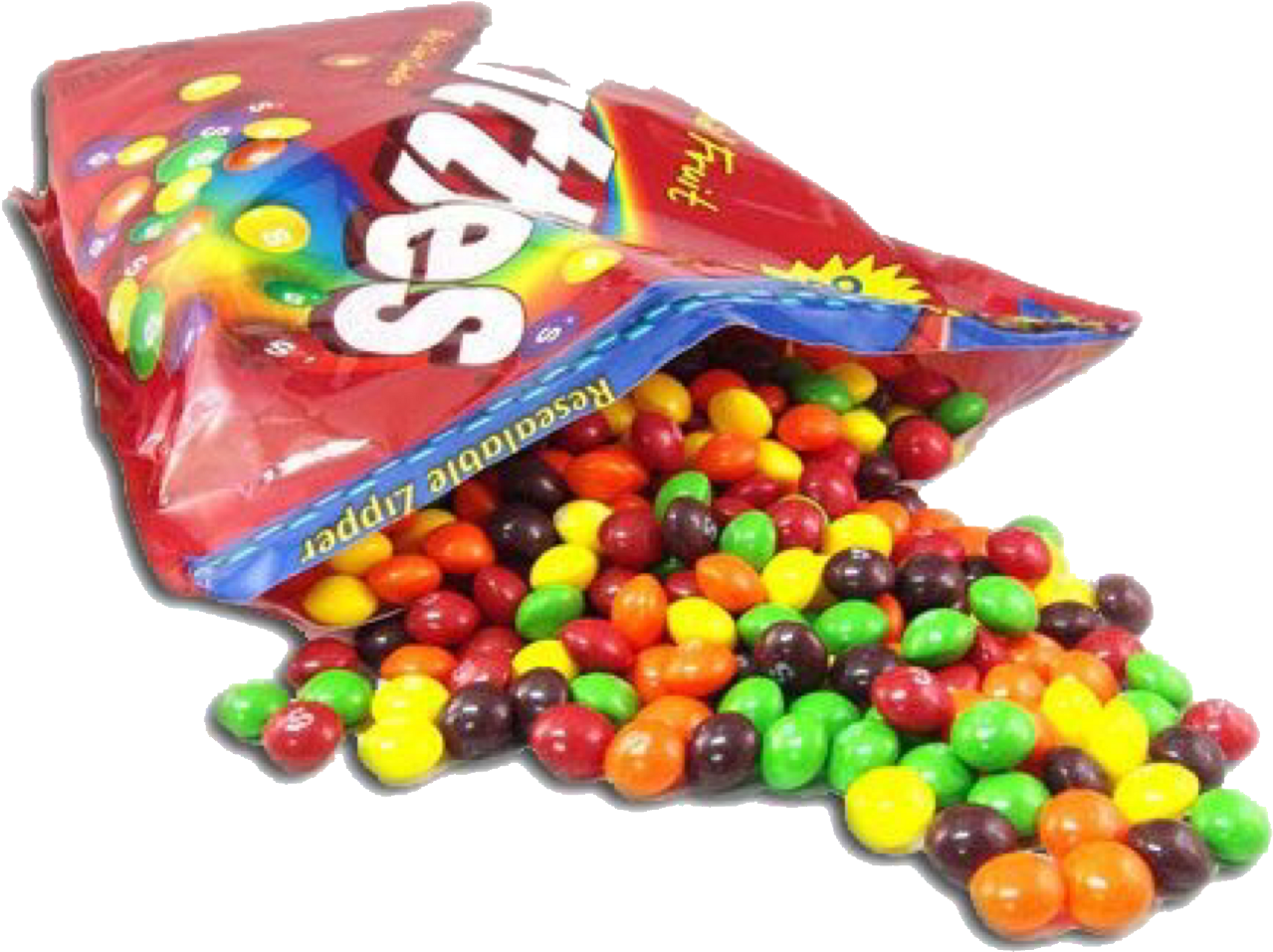 Skittles Bite Size Candies, Original - 54 Oz (1349x1024), Png Download