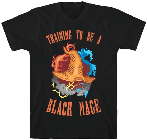Training To Be A Black Mage Mens T-shirt - Light Inside Has Broken But I Still Work (484x484), Png Download
