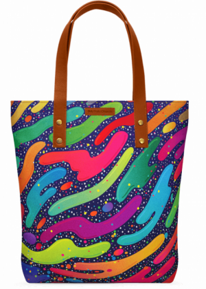 Space Skittles Classic Tote Bag - Start Of A Universe Wall Tapestry - Small: 51" X 60" (300x420), Png Download