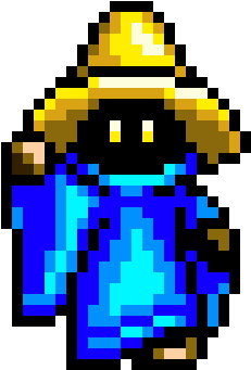 Black Mage - Bead (320x500), Png Download