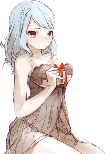 Juvia Lockser Sexy (480x685), Png Download