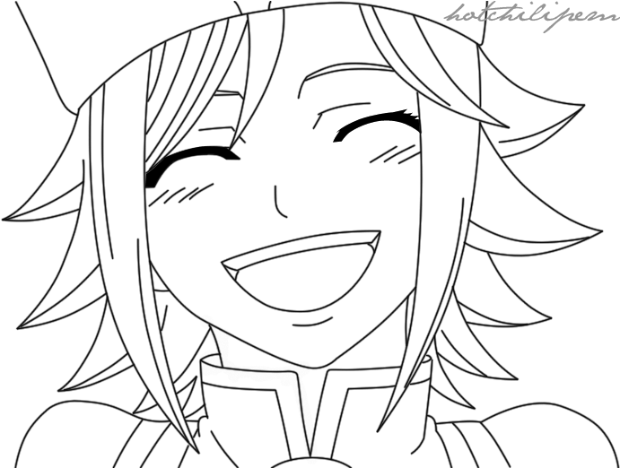 Fairy Tail Juvia Coloring Page - Juvia Fairy Tail Drawing (700x521), Png Download
