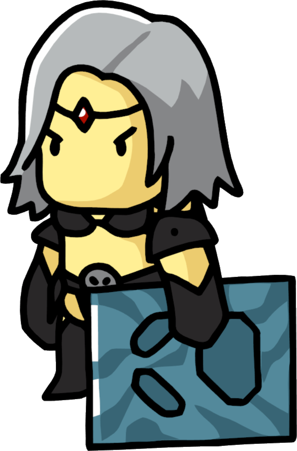 Image Black Mage Female Png Scribblenauts Wiki - Scribblenaut Remix All Females (585x888), Png Download