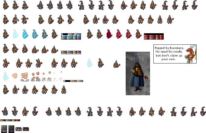 Black Mage (696x464), Png Download
