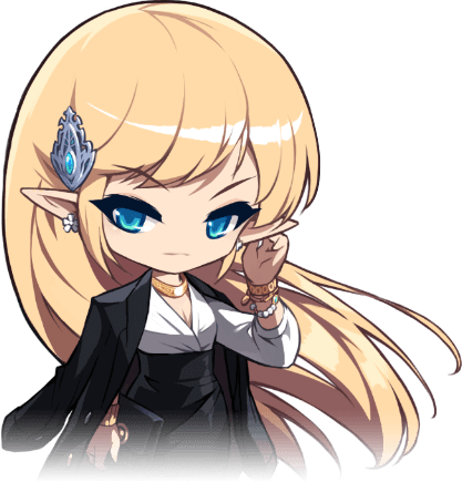 Hundreds Of Years After The Black Mage Was Sealed, - 메이플 스토리 (417x435), Png Download