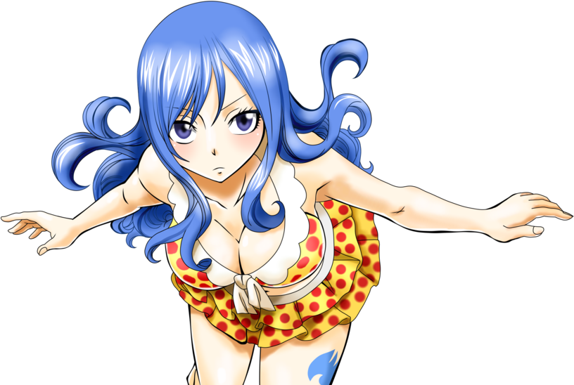 Special Effect Color - Fairy Tail Juvia Renders (816x548), Png Download