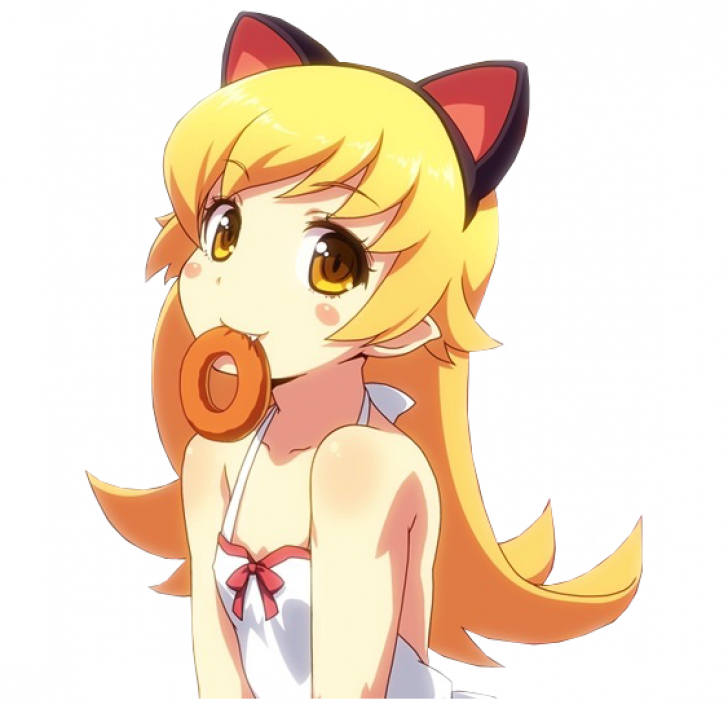 Transparent Shinobu Oshino Png (728x709), Png Download