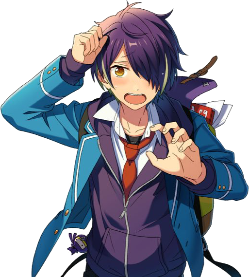 Shinobu Sengoku Full Render - Anime (513x569), Png Download
