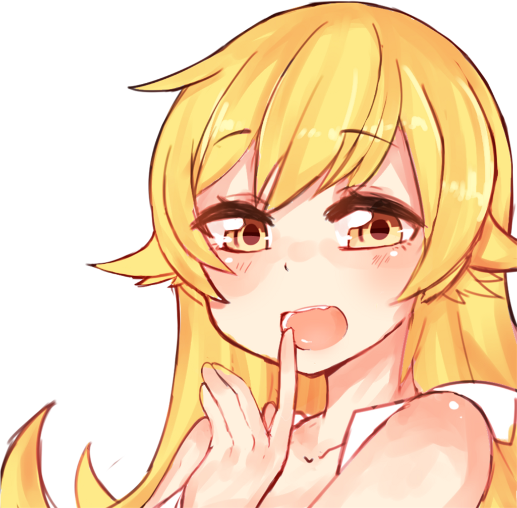 Shinobu Oshino Cute Transparent (1024x1024), Png Download