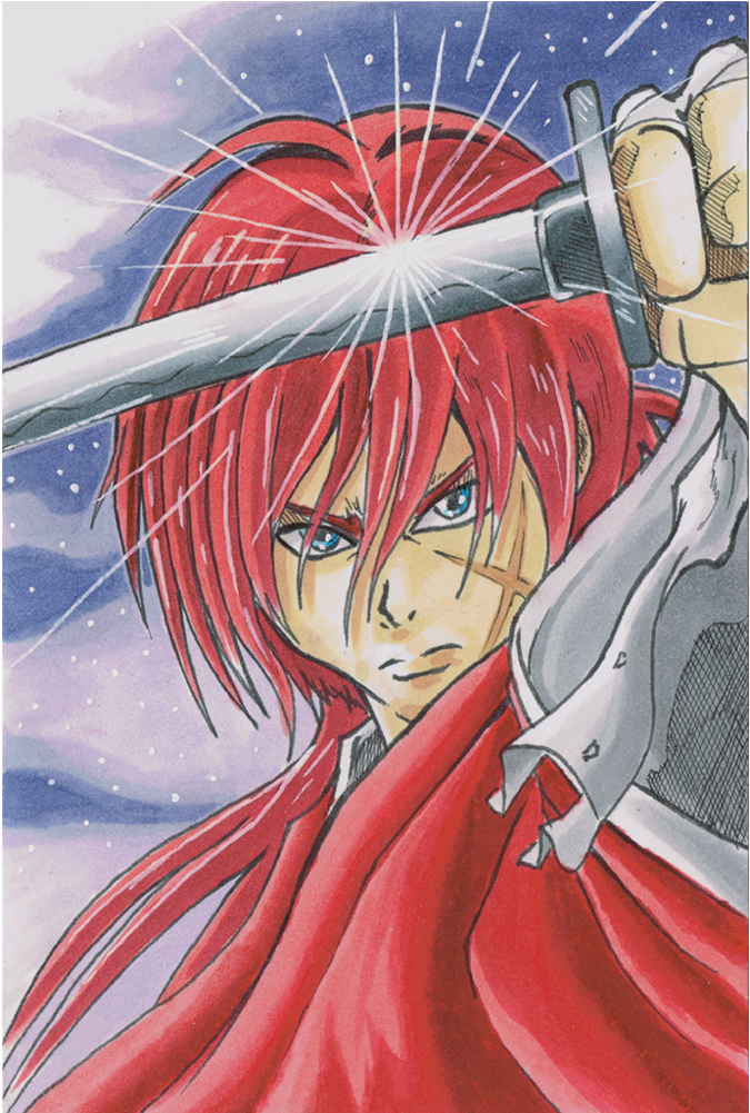 Rurouni Kenshin (1000x1000), Png Download