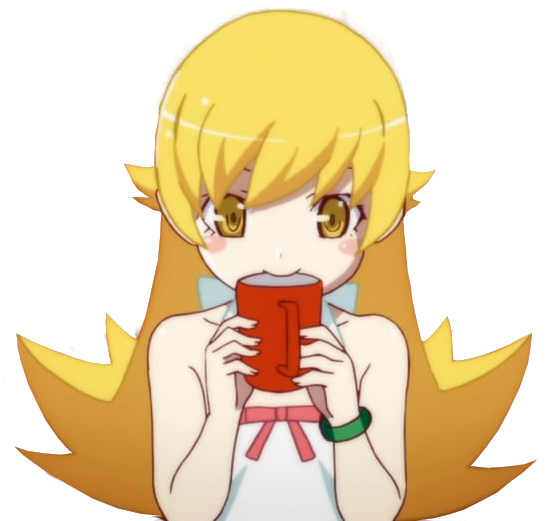 She's A Vampire Heh, But Yes, - Shinobu Gif Png (551x521), Png Download