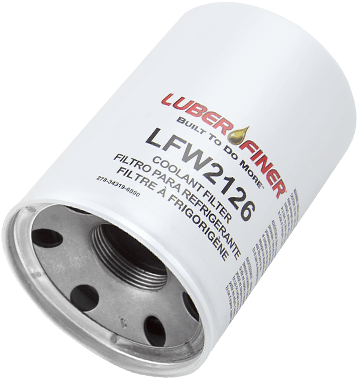 Heavy Duty Coolant Filters And System Solutions - Filtro Luberfiner Png (365x389), Png Download