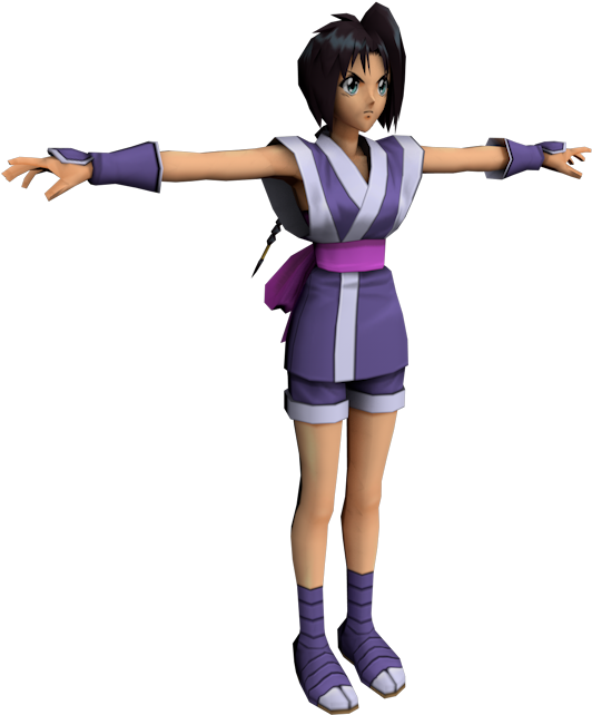 Download Zip Archive - Rurouni Kenshin Figures Misao (750x650), Png Download