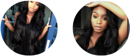 Image - Lace Wig (500x260), Png Download