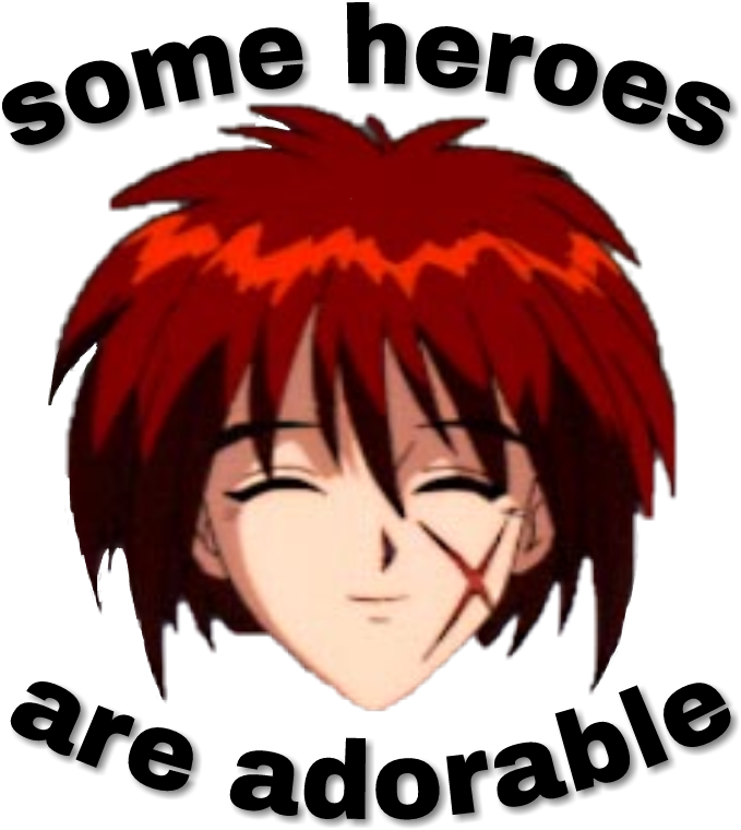 Heroes Adorable Kawaii Kenshin Rurounikenshin Anime - Rurouni Kenshin (1024x1024), Png Download