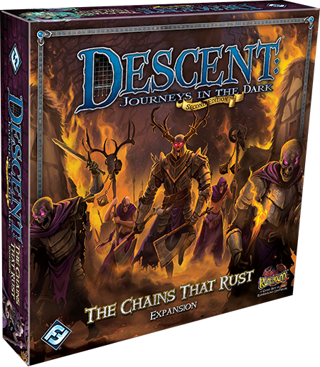 Descent Journeys In The Dark 2nd Edition - Descent 2nd Edition: The Chains That Rust (450x517), Png Download