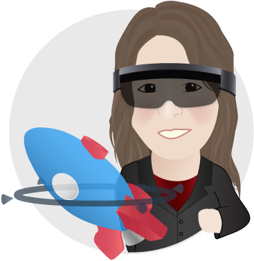 Hololens - Cartoon Hololens (414x414), Png Download