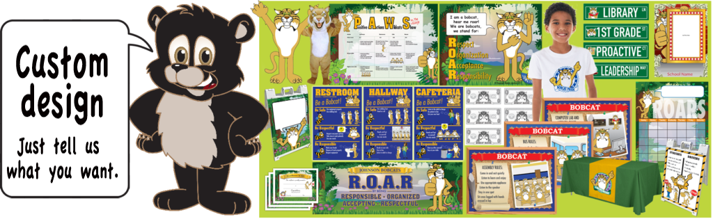 Clip Art - Pbis Bobcats (1024x315), Png Download