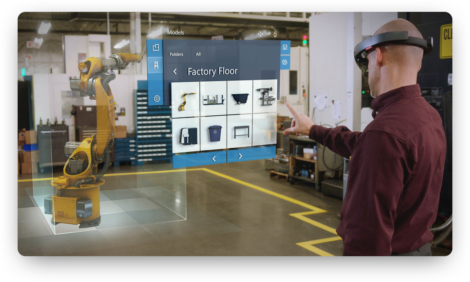 Microsoft Hololens Internship - Microsoft Layout (1547x929), Png Download