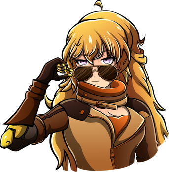 Yang By Skunkdj - Rwby Yang (343x350), Png Download