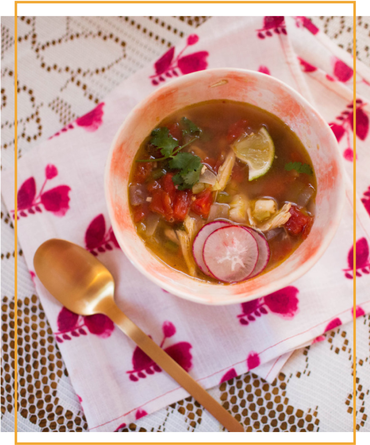 Chicken Pozole Soup - Asian Soups (800x1000), Png Download