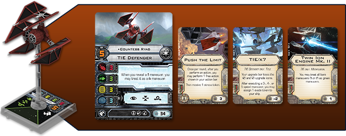 Demonstrating How The Activation Phase Is Dominating - Fantasy Flight Games - X-wing Miniatures Game Imperial (700x276), Png Download