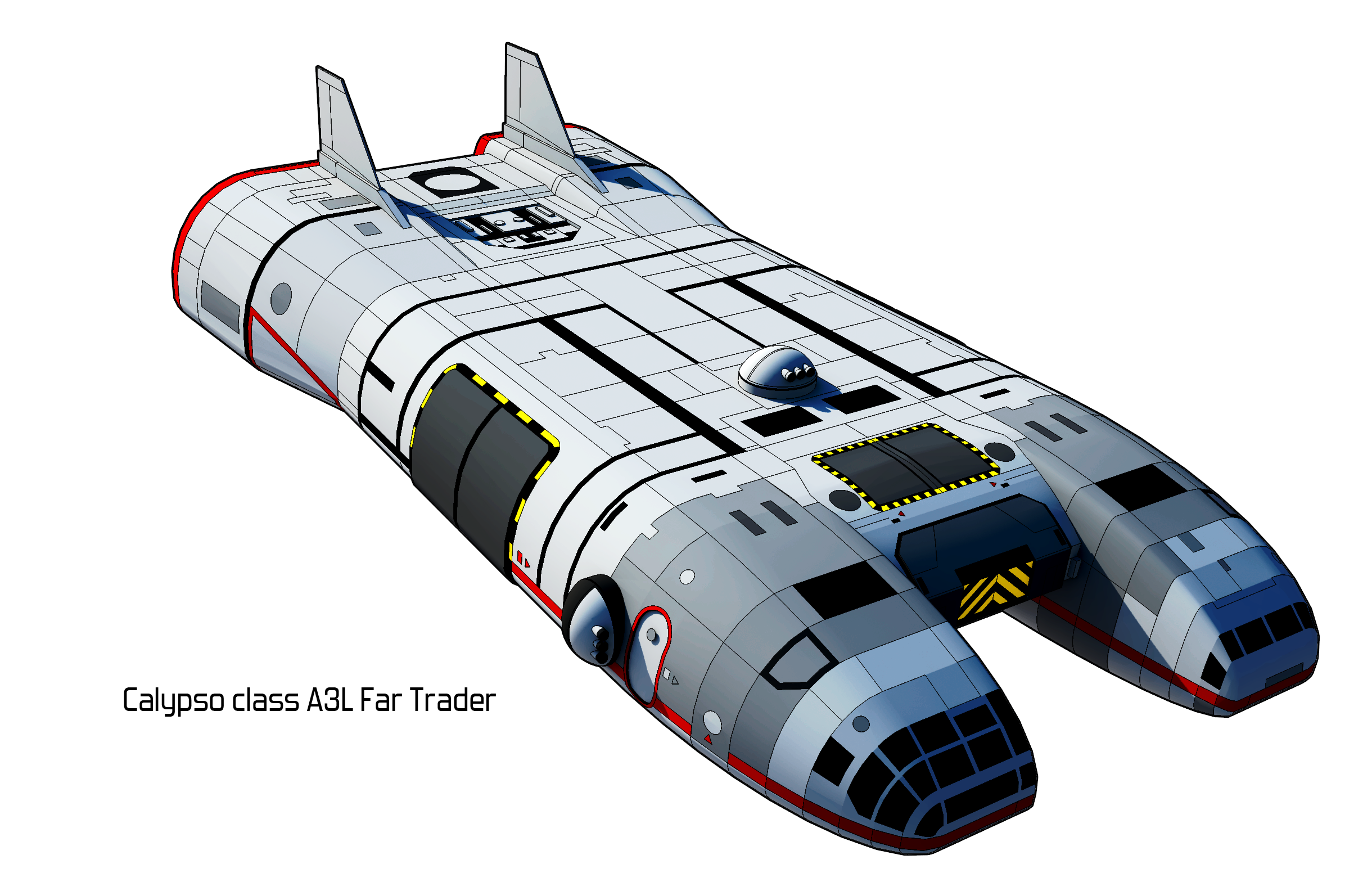 Ueda S Masterpiece Finally Finds A Home Big Enough - Fast Trader Traveller Rpg (2440x1584), Png Download