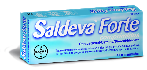 Saldeva® Forte Dolor Regla O Menstruacion - Pastillas Para La Regla (480x450), Png Download