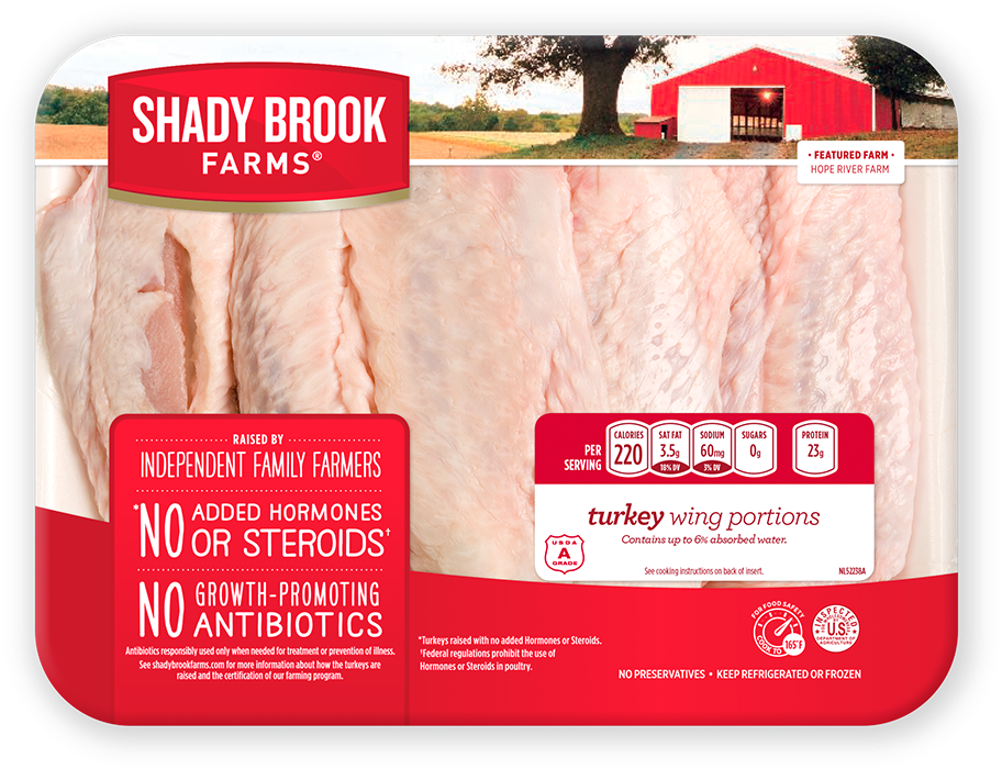 Shady Brook Farms Turkey Wings (1024x840), Png Download