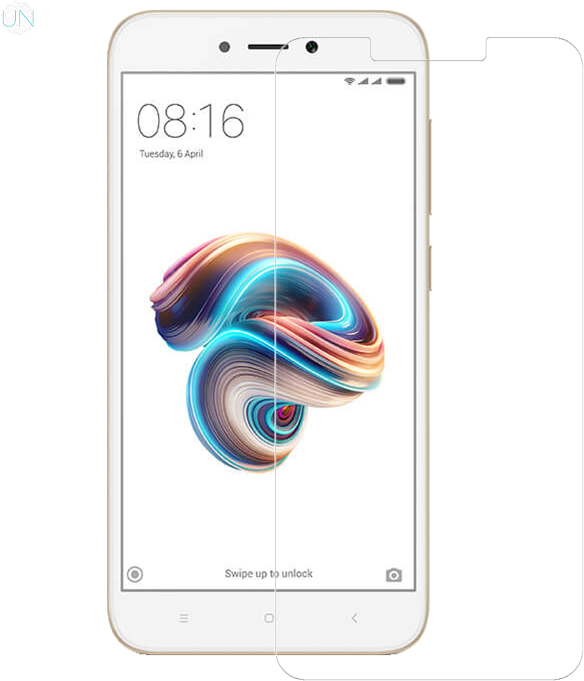 Xiaomi Redmi 5a Ubros Network Absolute 2 Premium Tempered - Note 5 Pro Blue (1000x1000), Png Download