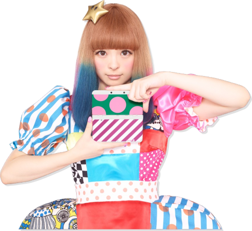 Tumblr Ncnzuk7vtw1ru4o9xo4 500 - Kyary Pamyu Pamyu Transparent (500x459), Png Download