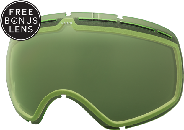 Electric Eg2 Goggles 2017 - Electric Eg2 Goggles - Gloss Black/bronze/silver Chrome (1000x1000), Png Download