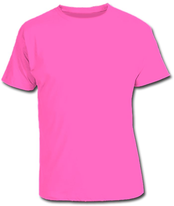 Camiseta Rosa Masculina Lisa (720x851), Png Download