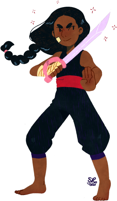 Mystuff Steven Universe Steven Universe Spoilers Connie - Fighter Connie Steven Universe Cosplay (500x717), Png Download