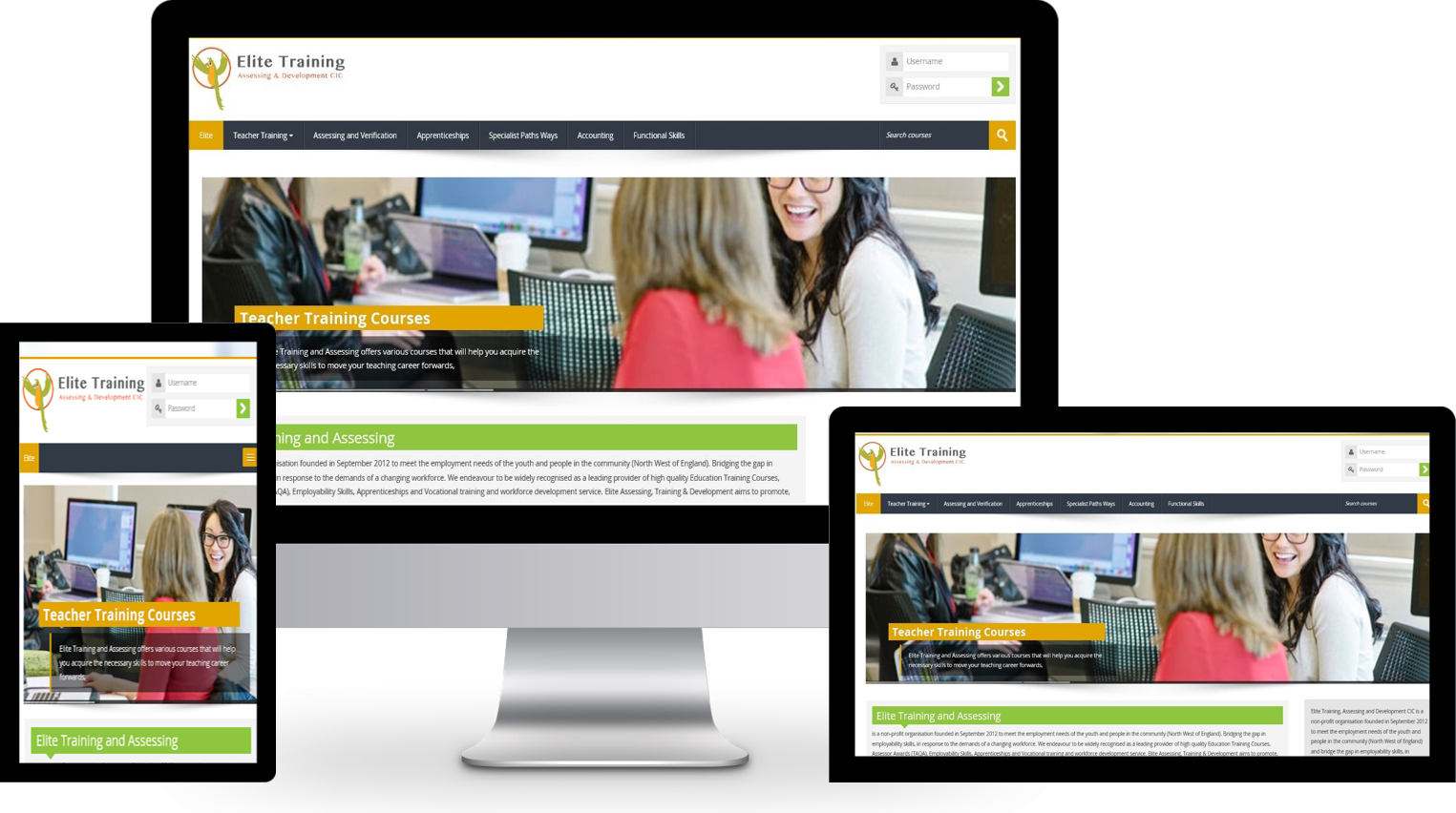 Moodle Theme E Teachuk Eg2 - Website (1525x852), Png Download