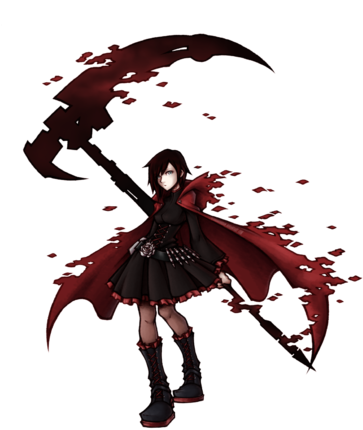 Ruby Rose Rwby Drawings (393x480), Png Download