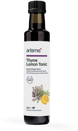 Thyme Lemon Tonic For Respiratory System Support - Artemis Thyme Lemon Tonic (284x491), Png Download
