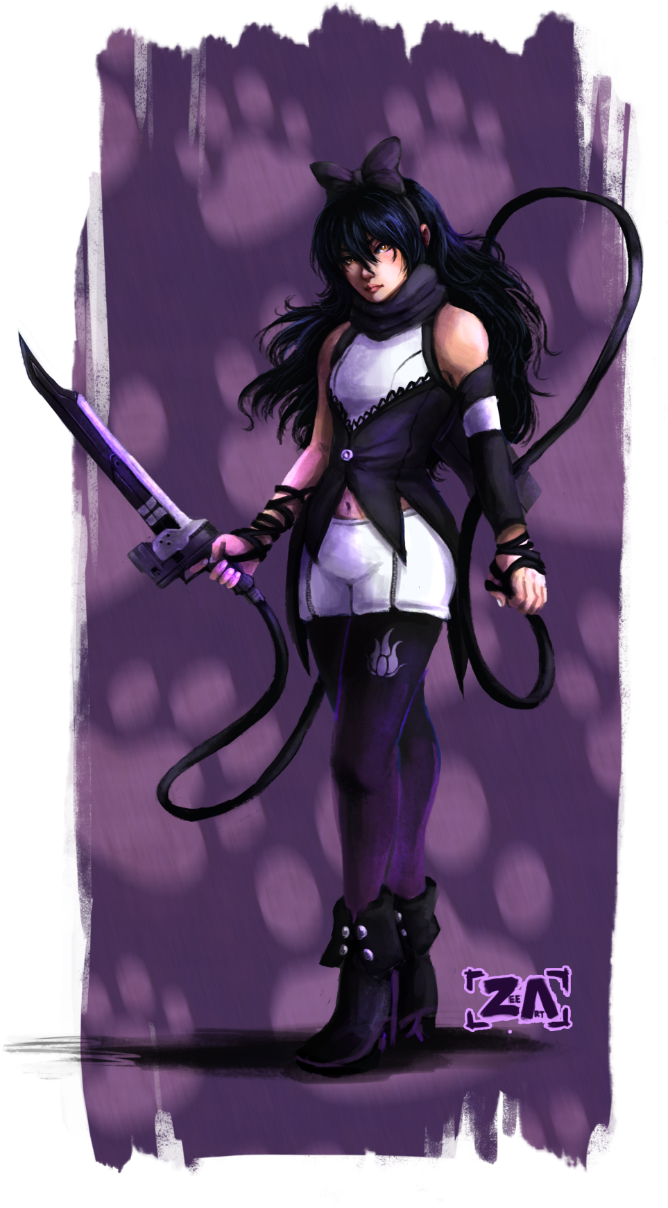 Zee Art Fart - Blake Belladonna (1280x1811), Png Download
