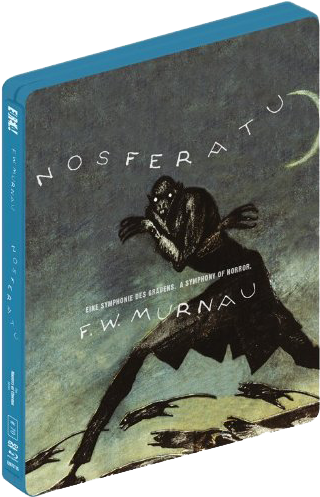 Edition Steelbook [masters Of Cinema] Dual Format [blu-ray - Nosferatu Blu Ray Steelbook (326x500), Png Download