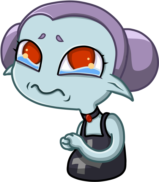 Nosferatu Girl Messages Sticker-5 - Stickers Telegram Vampire (618x618), Png Download