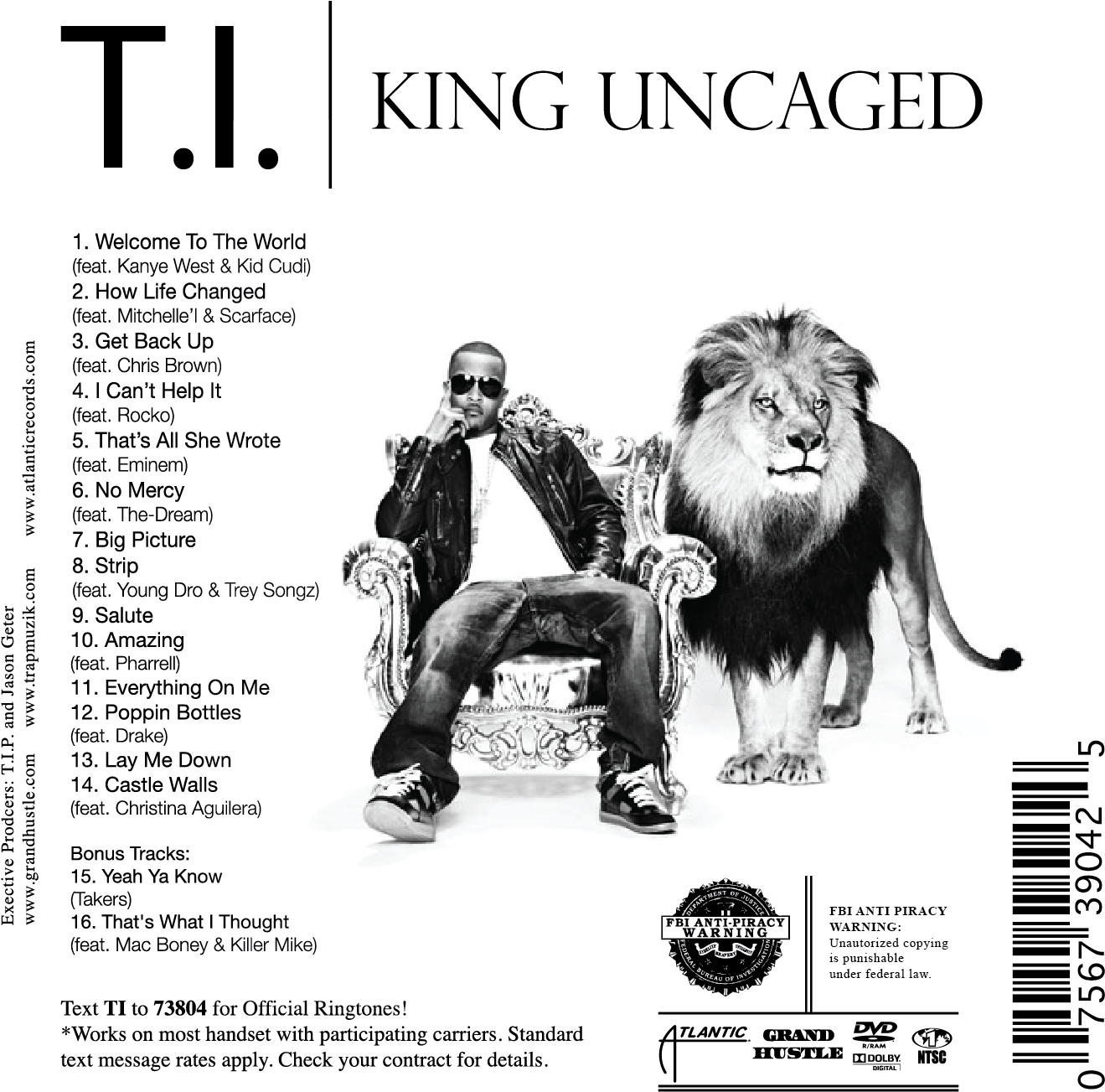 King Uncaged - Pledge Allegiance To The Swag (1444x1443), Png Download
