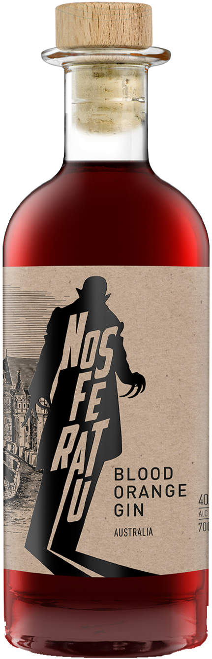 Nosferatu Blood Orange Gin / 700ml - Nosferatu (235x742), Png Download