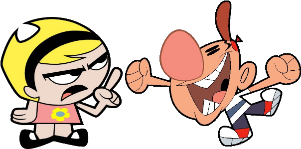 Billy Mandy - Grim Adventures Of Billy And Mandy Png (611x308), Png Download