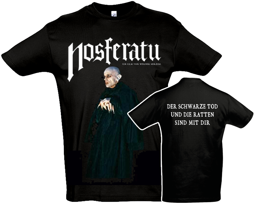 T-shirt Klaus Kinski "nosferatu" - Nosferatu Movie Poster 11inx17in Mini Poster (850x680), Png Download