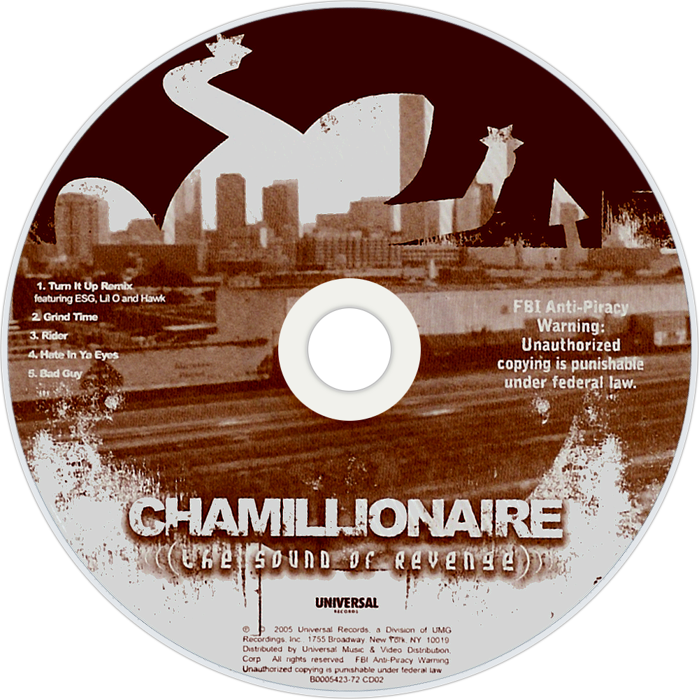 Chamillionaire The Sound Of Revenge Cd Disc Image - The Sound Of Revenge (1000x1000), Png Download