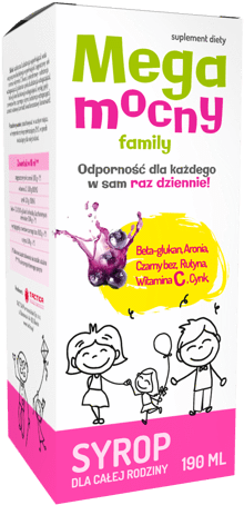 Megamind Family Syrup 190ml, Beta Glucan Supplement, - Beta Glukan Syrop (500x500), Png Download