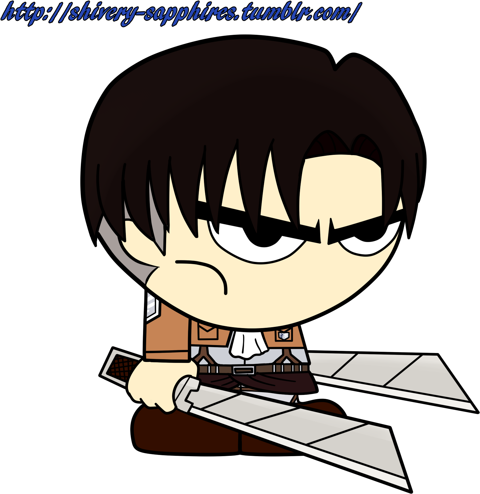 Http - - /shivery-sapphires - Tamblrcom/ - Attack On Titan Billy And Mandy (1800x1800), Png Download