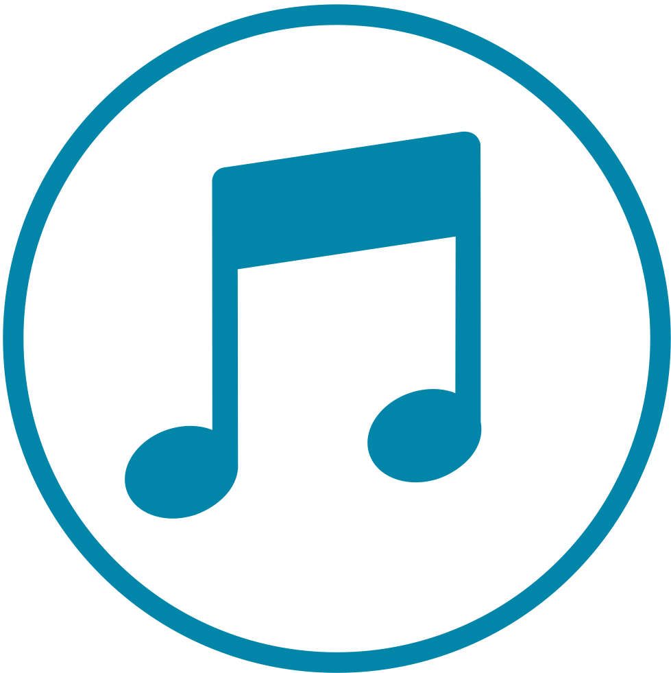 Music - Circle (1000x1000), Png Download
